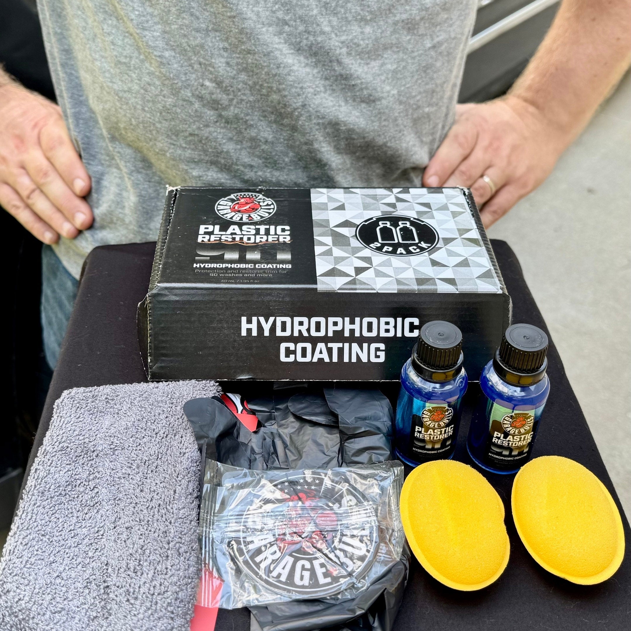 PLASTIC RESTORER & HYDROPHOBIC TRIM COATING