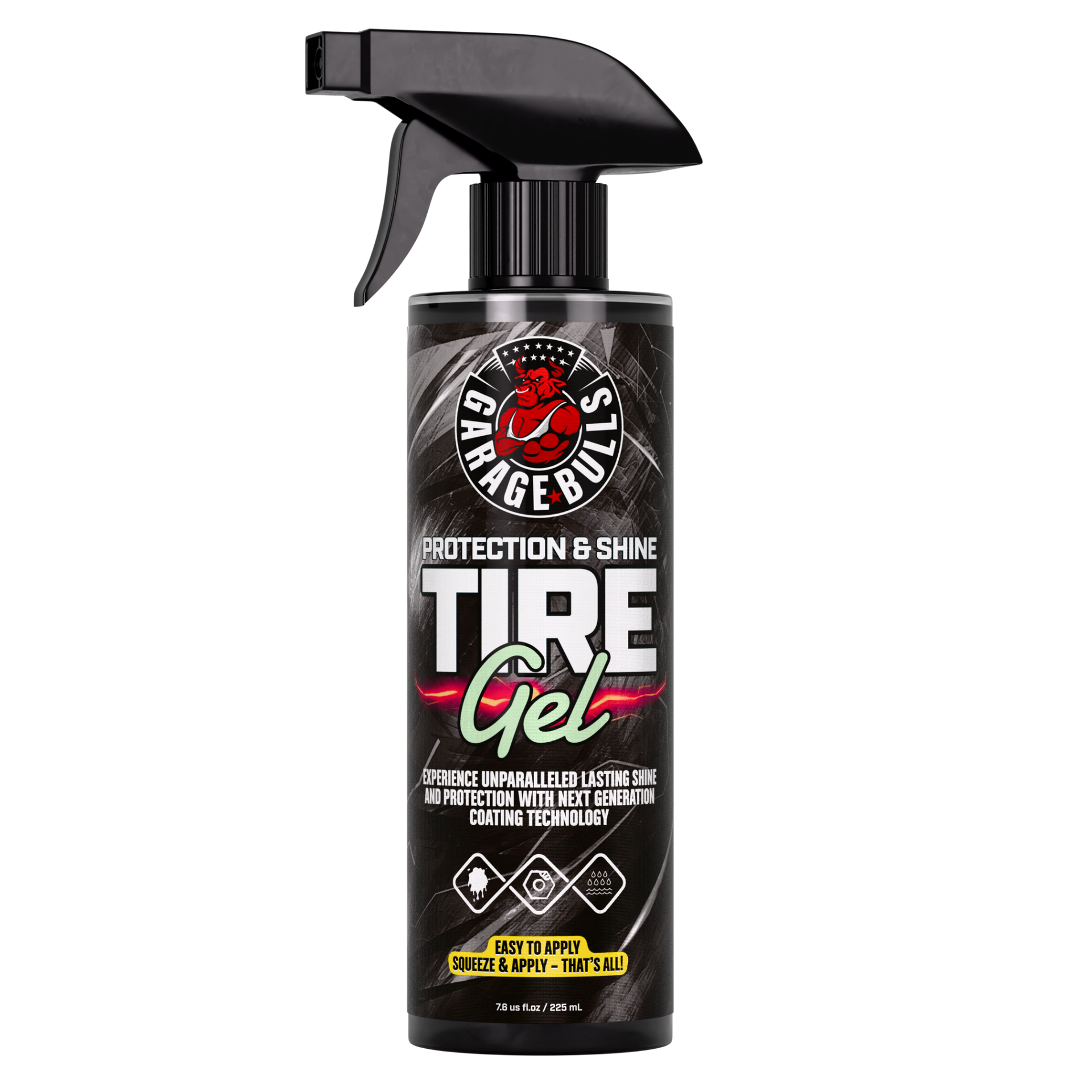 TIRE GEL SPRAY - ShineGloss™ Technology – GarageBulls