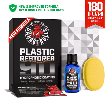Garage Bulls Plastic Restorer: Restore Faded Trim in Minutes