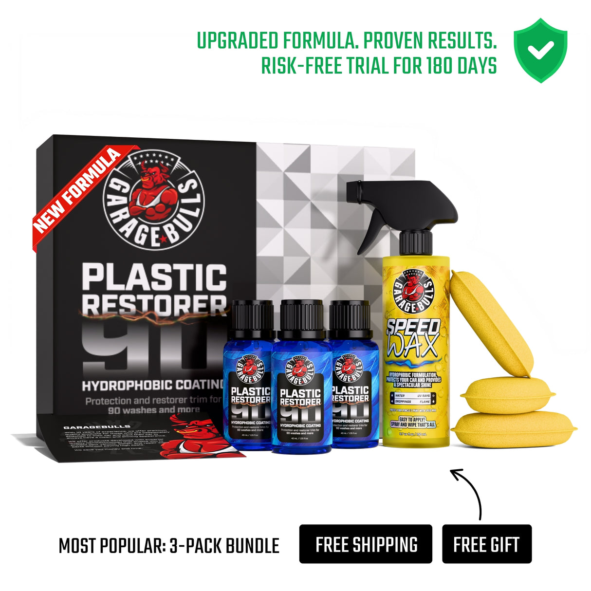 PLASTIC RESTORER & HYDROPHOBIC TRIM COATING